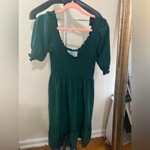 NWT Hill House Green Nap Dress